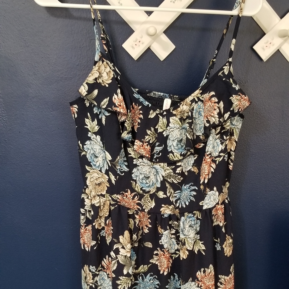 Blue Floral Sundress